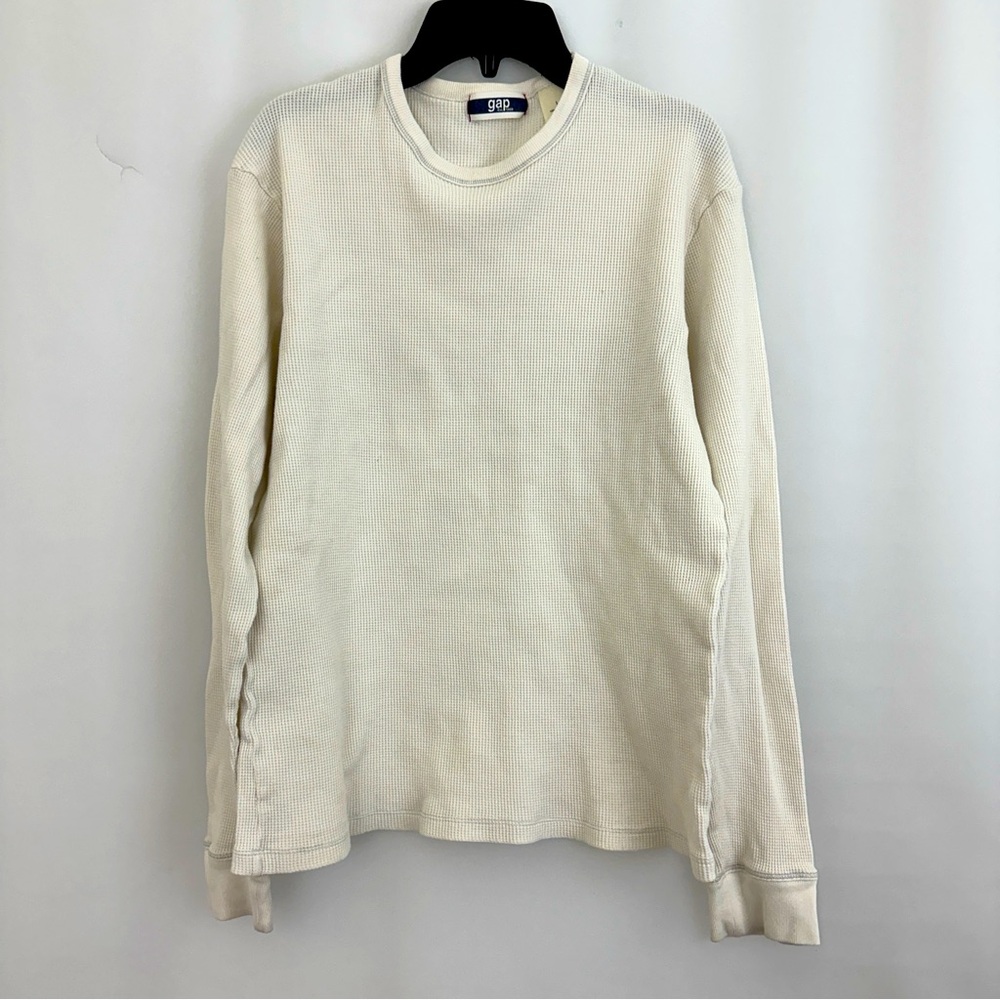 Men’s Gap Cream Thermal Size L